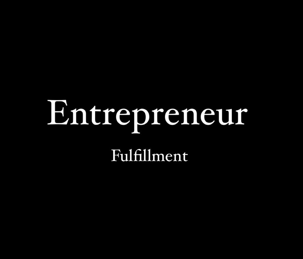 Entrepreneur Bundle Fulfillment